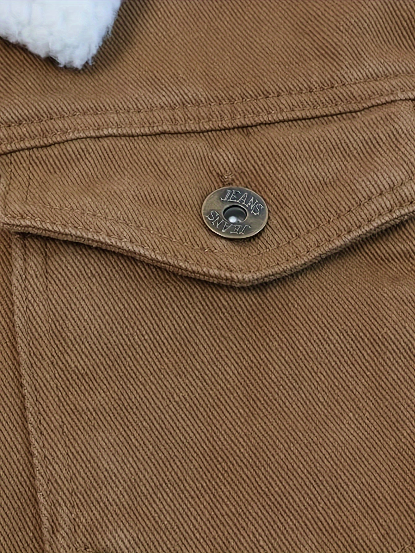 Men's Sherpa Fleece Lined Denim Jacket - Warm Winter Trucker Jacket - Cowboy Jean Jacket - Soft Fleece Lining & Durable Denim - For Men - Perfect for Cold Weather & Outdoor Activities - Ideal Gift for Winter Holidays