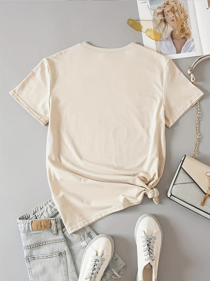 250 YEARS 2026 We The People Round-neck Pullover Comfortable And Soft Women's T-shirt