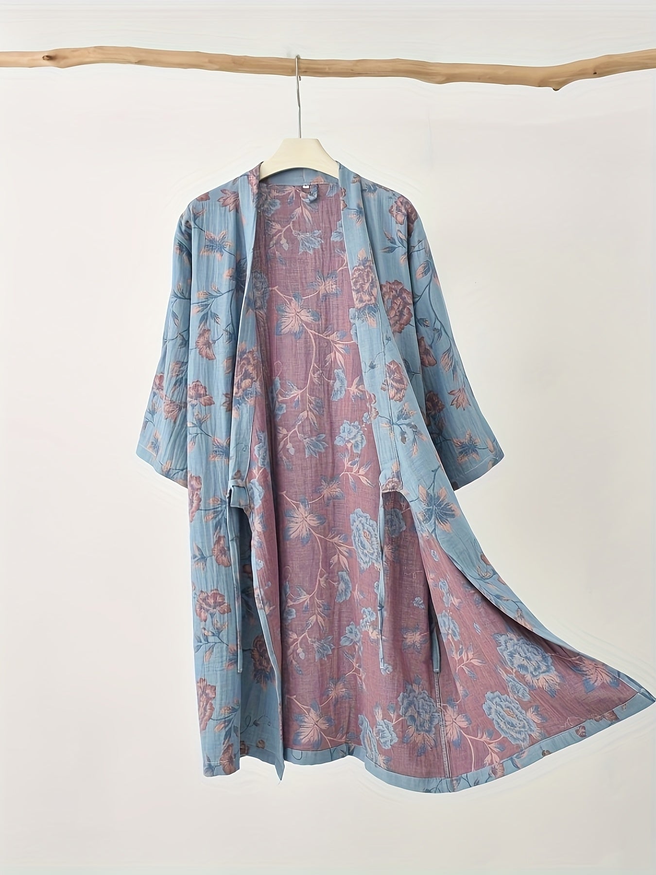 A Fashionable Thin Bathrobe, Plain Weave Gauze Bathrobe, Pure Fabric, Wearable Bath Towel, Quick Drying And Absorbent, Swimming, Bathing, Beach Vacation, Adult Plus Size Gauze Nightgown, Can Be Worn Externally.