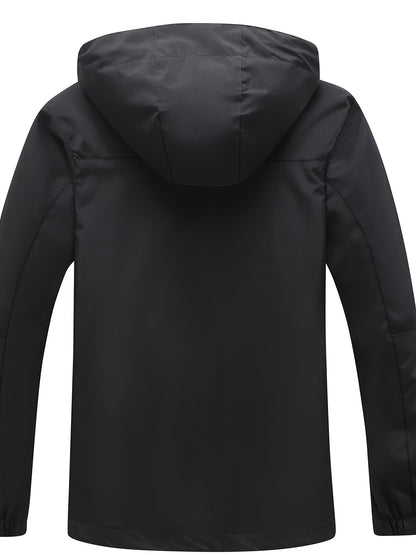 Women's Outdoor Sports Windbreaker, Rain Coat Women, High Quality Jacket Women, Rain Jacket Women, Impermeables Para La Lluvia De Mujer, Lightweight Hooded Mountaineering Suit with Pockets and Detachable Hat.