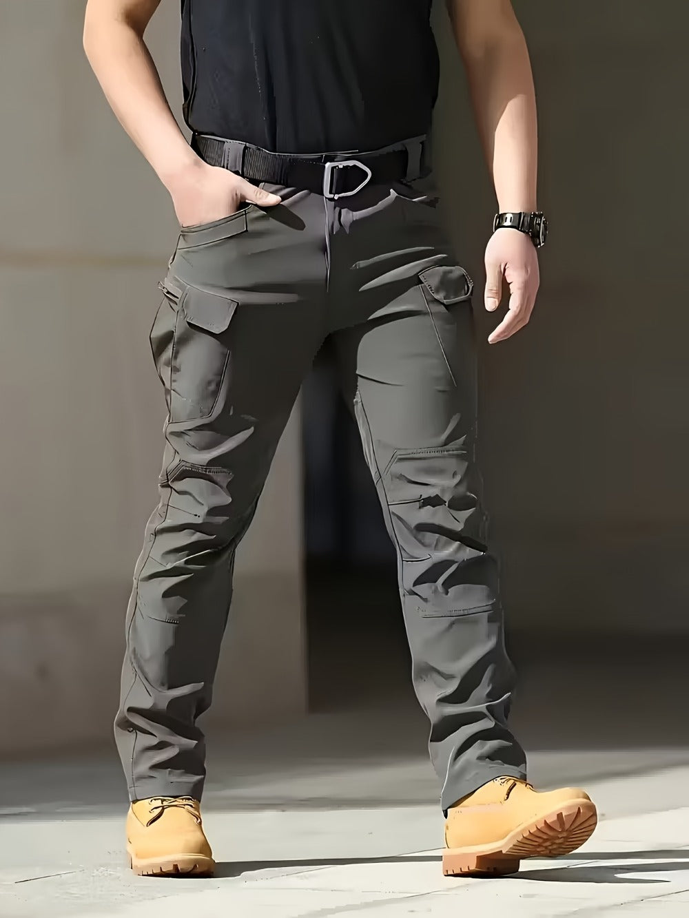 Men's Cargo Pants - Stretch With Pockets Travel Style