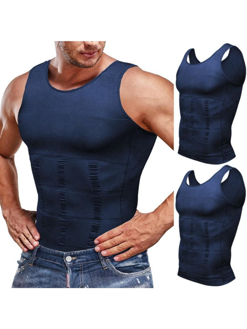 Men's Seamless Tank Top - Regular Fit