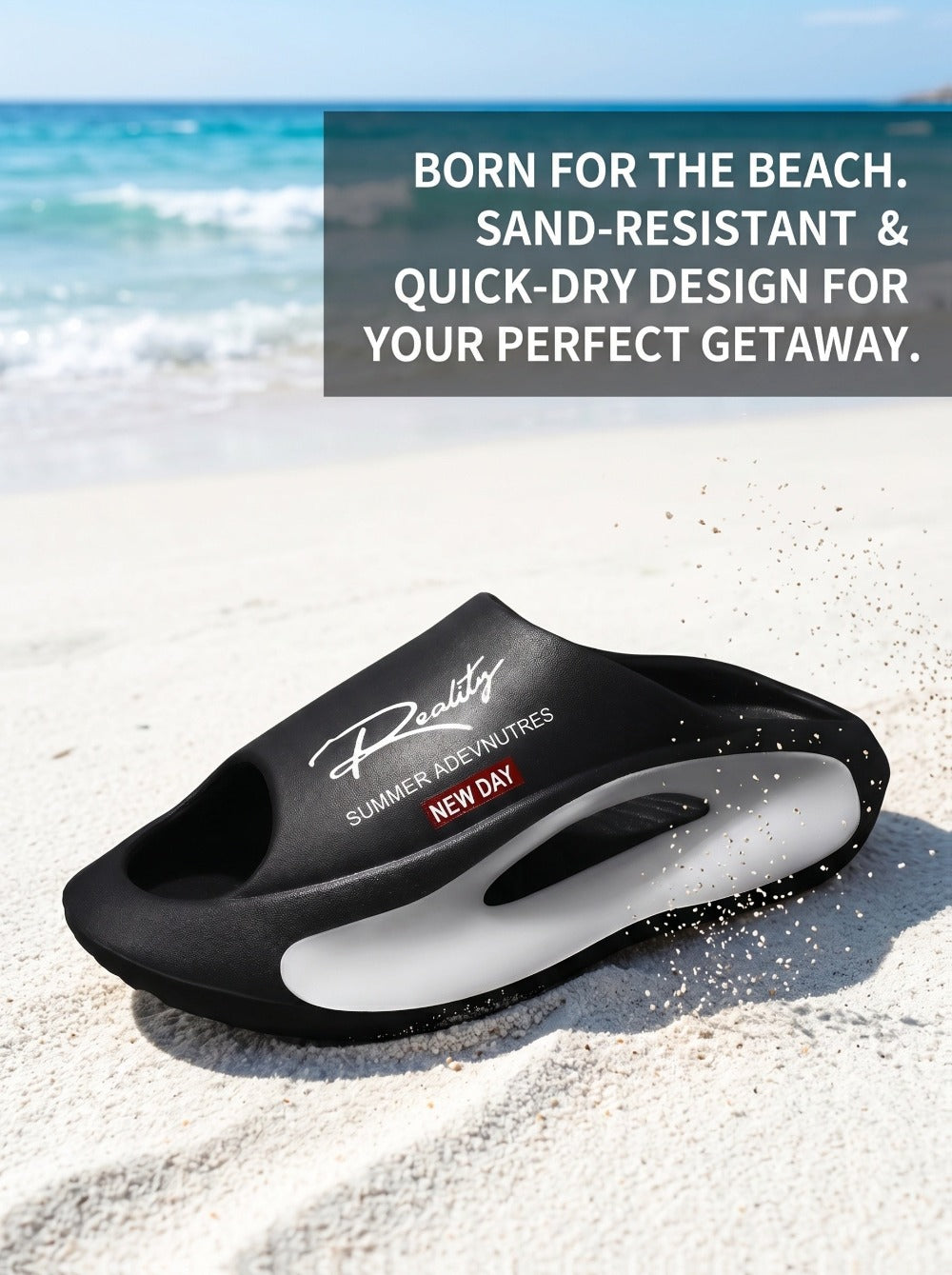 Men's Slippers - Non-Slip Sole & Breathable Comfort