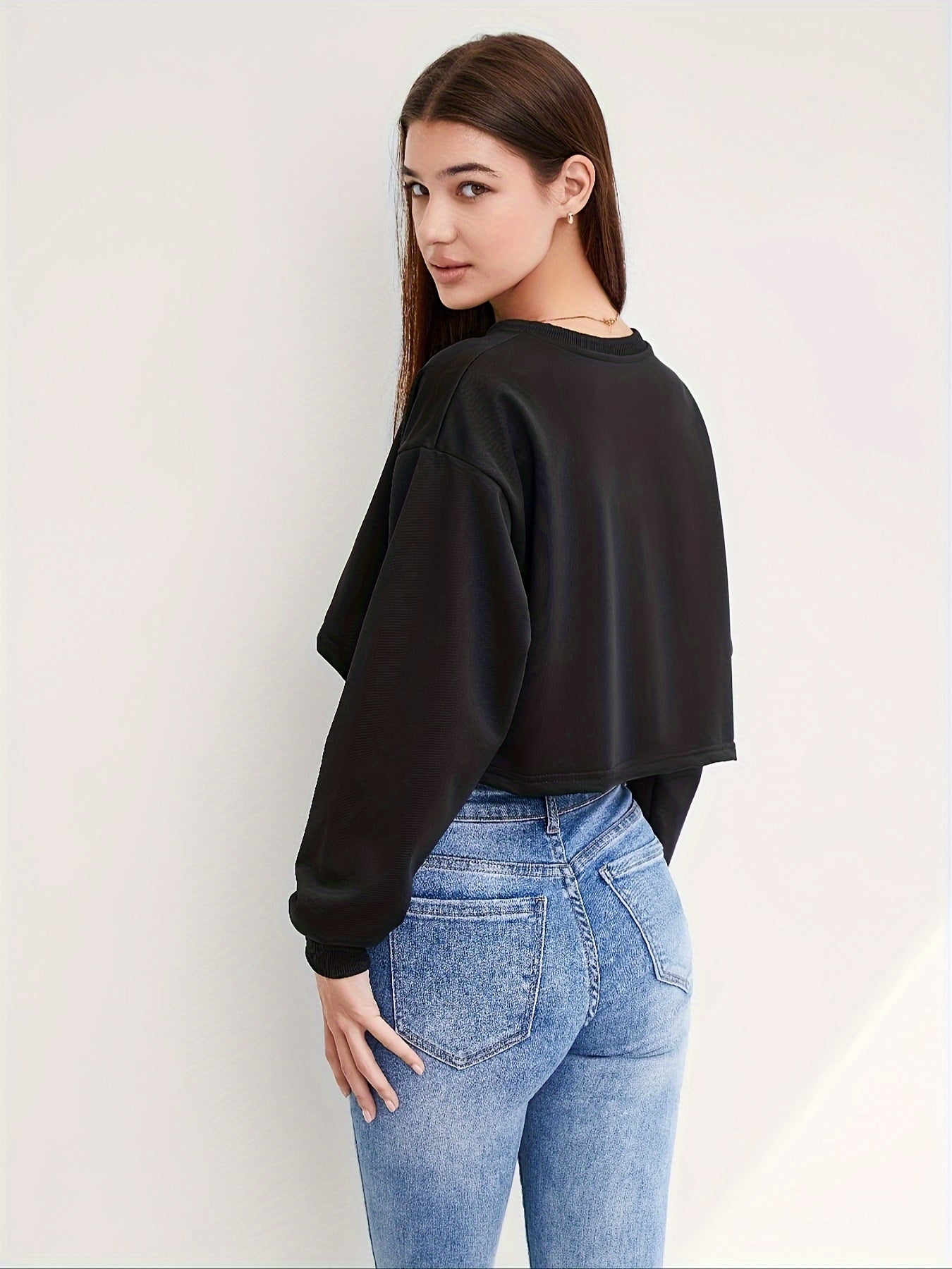 Niche Chic Top Short Spring And Autumn Design Sense Batwing Sleeve Suit