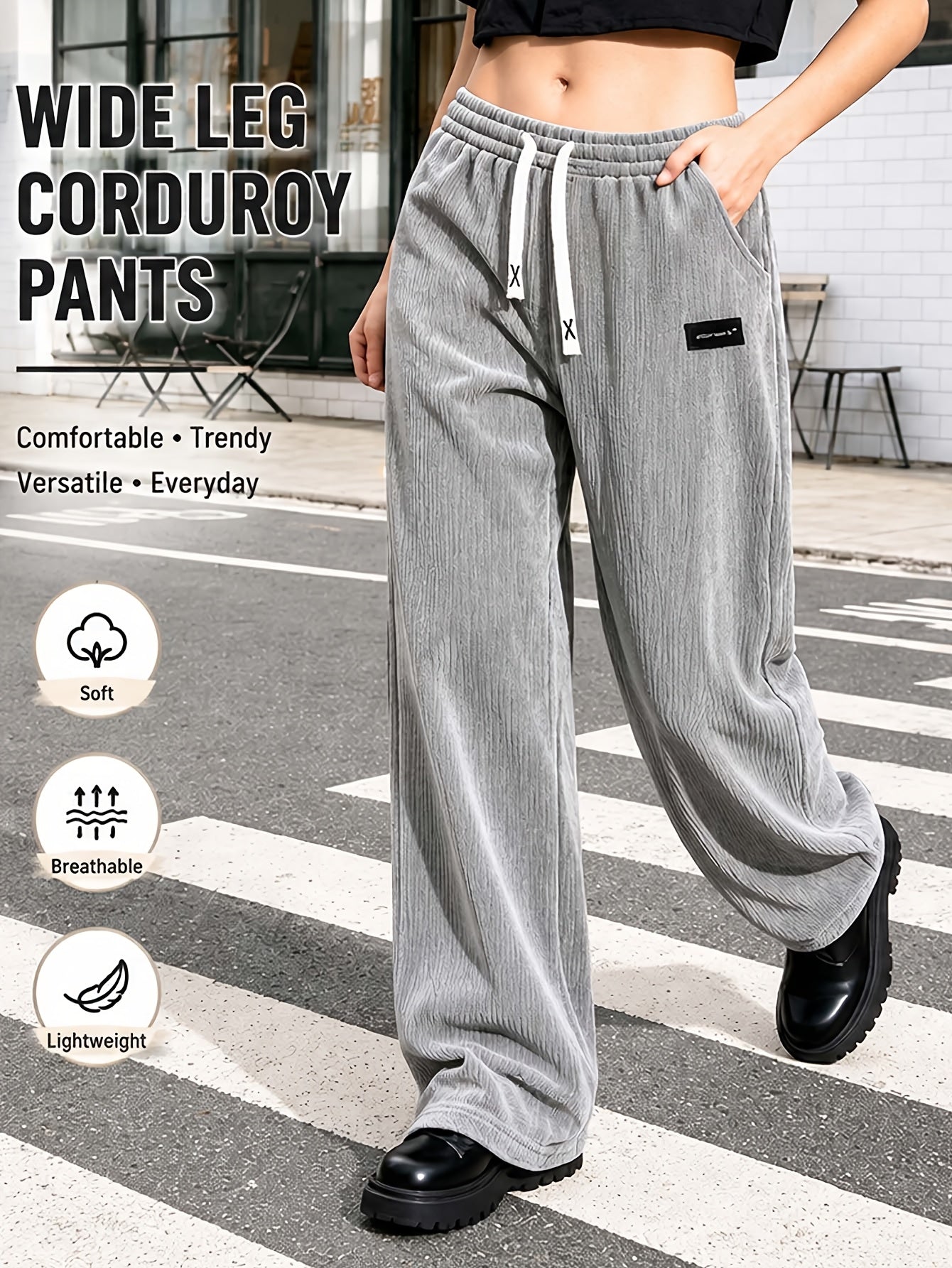 Women's Khaki Pants - product view 7