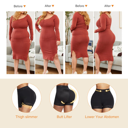 Butt Lifter Panties Hip Enhancer Shapewear Tummy Control Body Shaper Shorts