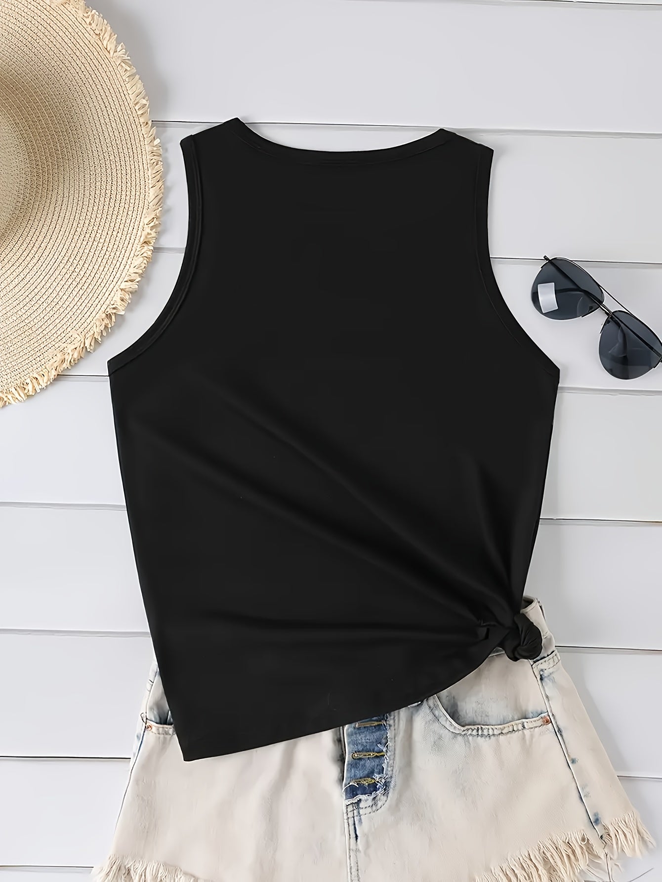 [Holiday Gifts] Fun Text Print Crew Neck Top, Casual Short-Sleeve Crew Neck Top with Loose Fit, Washable All-Season Comfort, Suitable Casual Wear Loose Fit Durable Prints, Suitable Various Holiday Gifts, Shipped from Local Warehouse, Don'T Worry about Wha