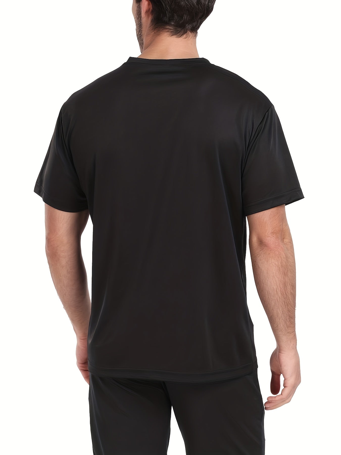 Kinglaman 12 Pack Workout Shirts for Men Short Sleeve Athletic Active Tops Quick Dry Crew Neck T Shirt for Running