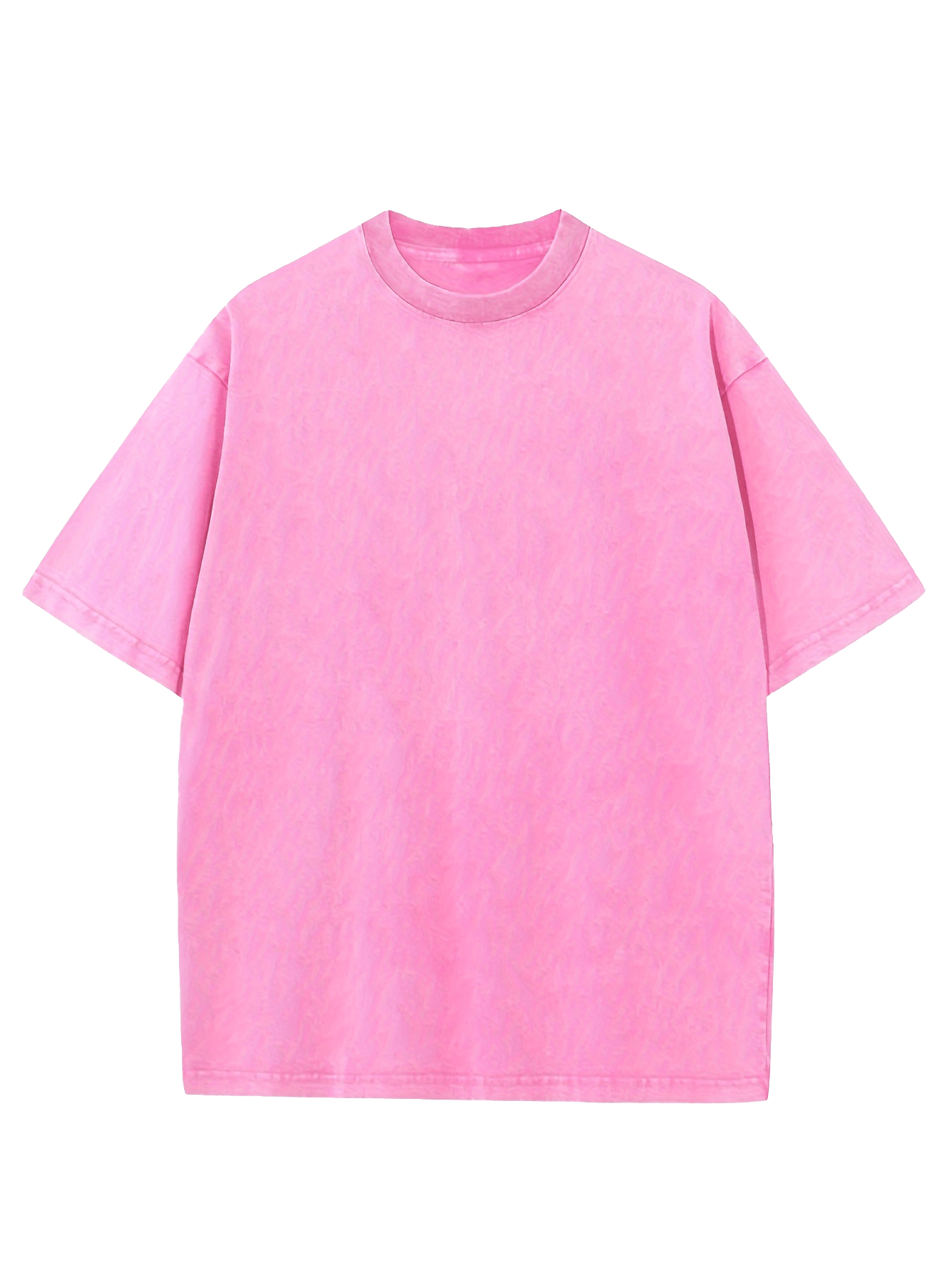 Men's Rose Red Cotton Printed Graphic T-Shirt - product view 3