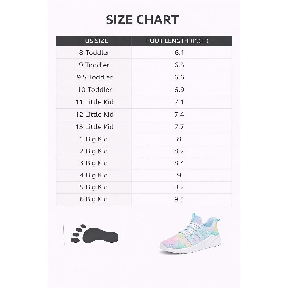 Kids' Athletic Shoes - Breathable Mesh & Cushioned Comfort 639653