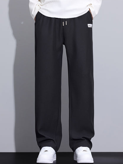 Autumn Casual Pants Men's Loose Straight Leg Trendy Versatile Men's Pants Autumn And Winter Men's Long Pants