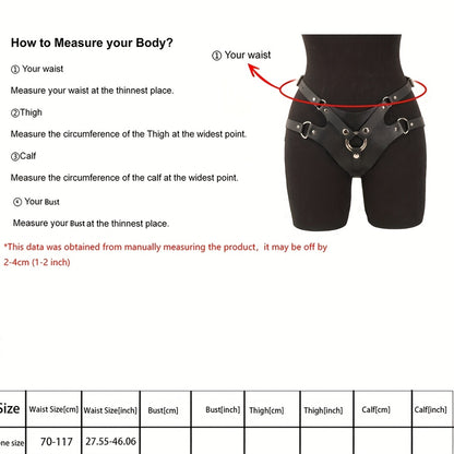 Strap Harness, Sexy, Harness Belt Strap On, Adjustable Party Cosplay