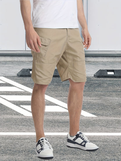 Men’s Cargo Shorts, Breathable Quick Dry Tactical Work Pants with Multi-Pocket Design