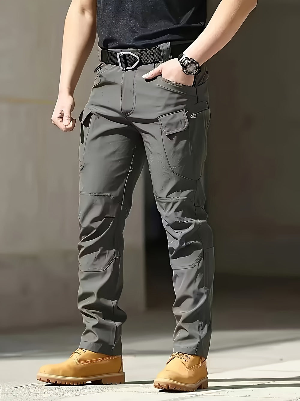 Men's Cargo Pants - Stretch With Pockets Travel Style