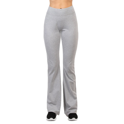LADIES YOGA PANTS WITH 2 INCH WAISTBAND (SIZES FROM SMALL UP TO XL)