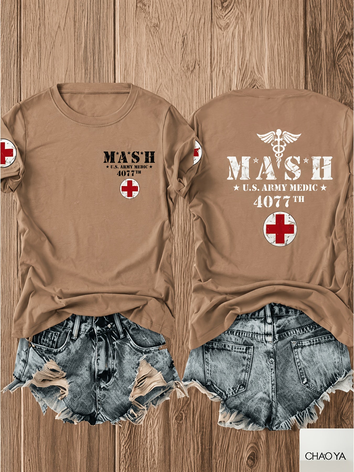 White Printed T-Shirt - product view 20