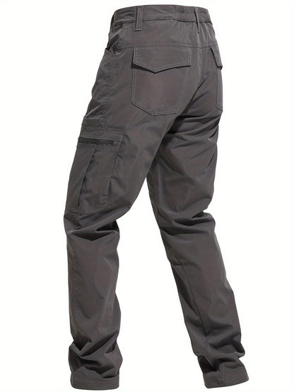 2026 Plus Size Men's Outdoor Quick-drying Multi-pocket Tactical Overalls Match Day Fan Gear for Football and All Fans