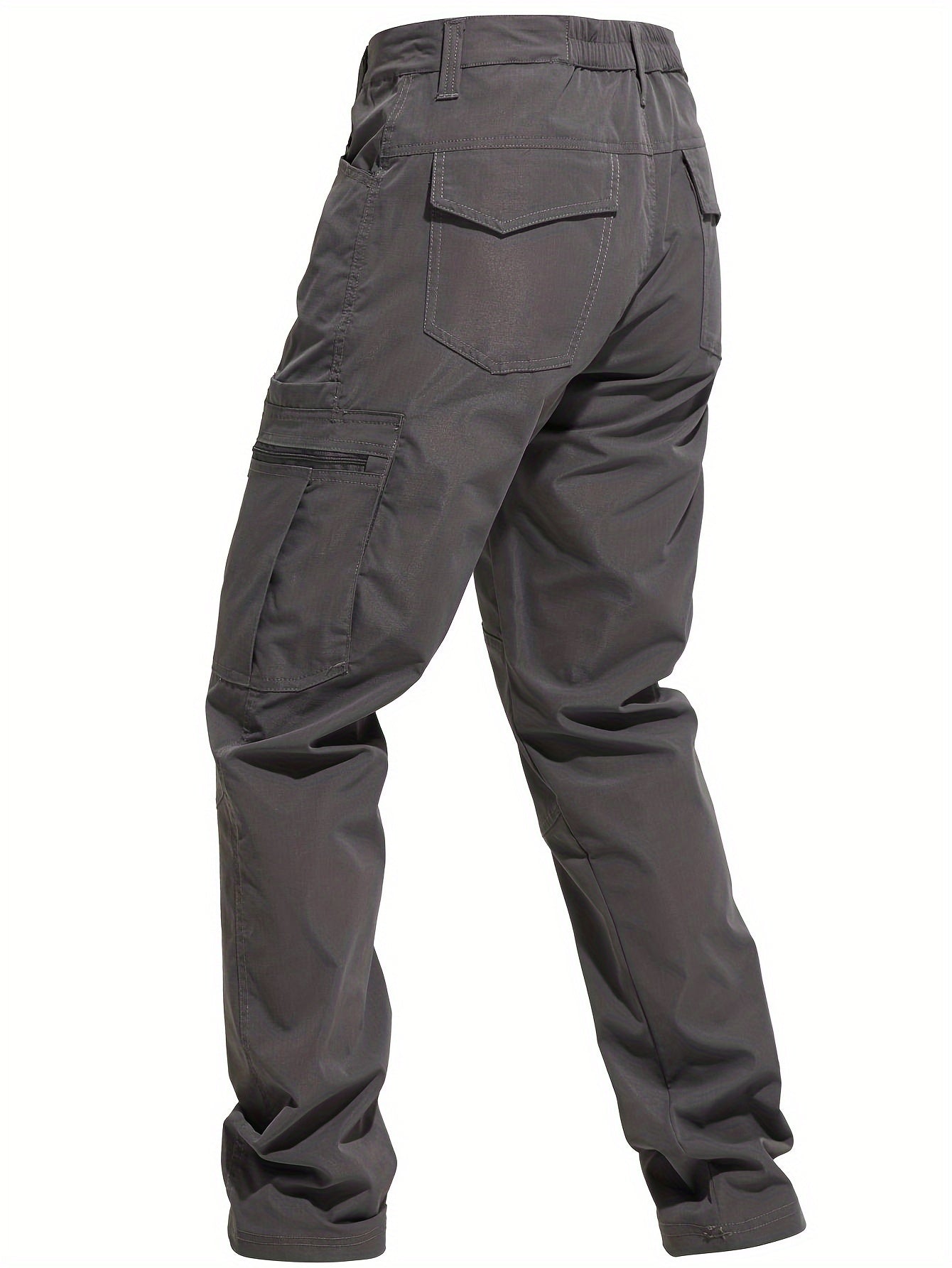 2026 Plus Size Men's Outdoor Quick-drying Multi-pocket Tactical Overalls Match Day Fan Gear for Football and All Fans
