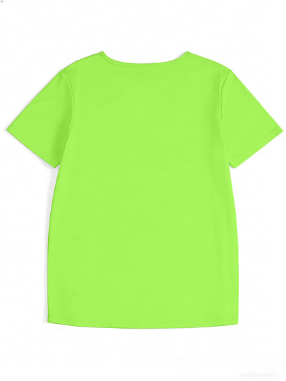 Casual Gen X Graphic Print TShirt, Gentle Drape Elegant Summer Tee, Loose Fit All Body Types, SkinFriendly Breathable Soft Comfortable Fabric, Easter's Day, Home Wedding Commute Outing Ready