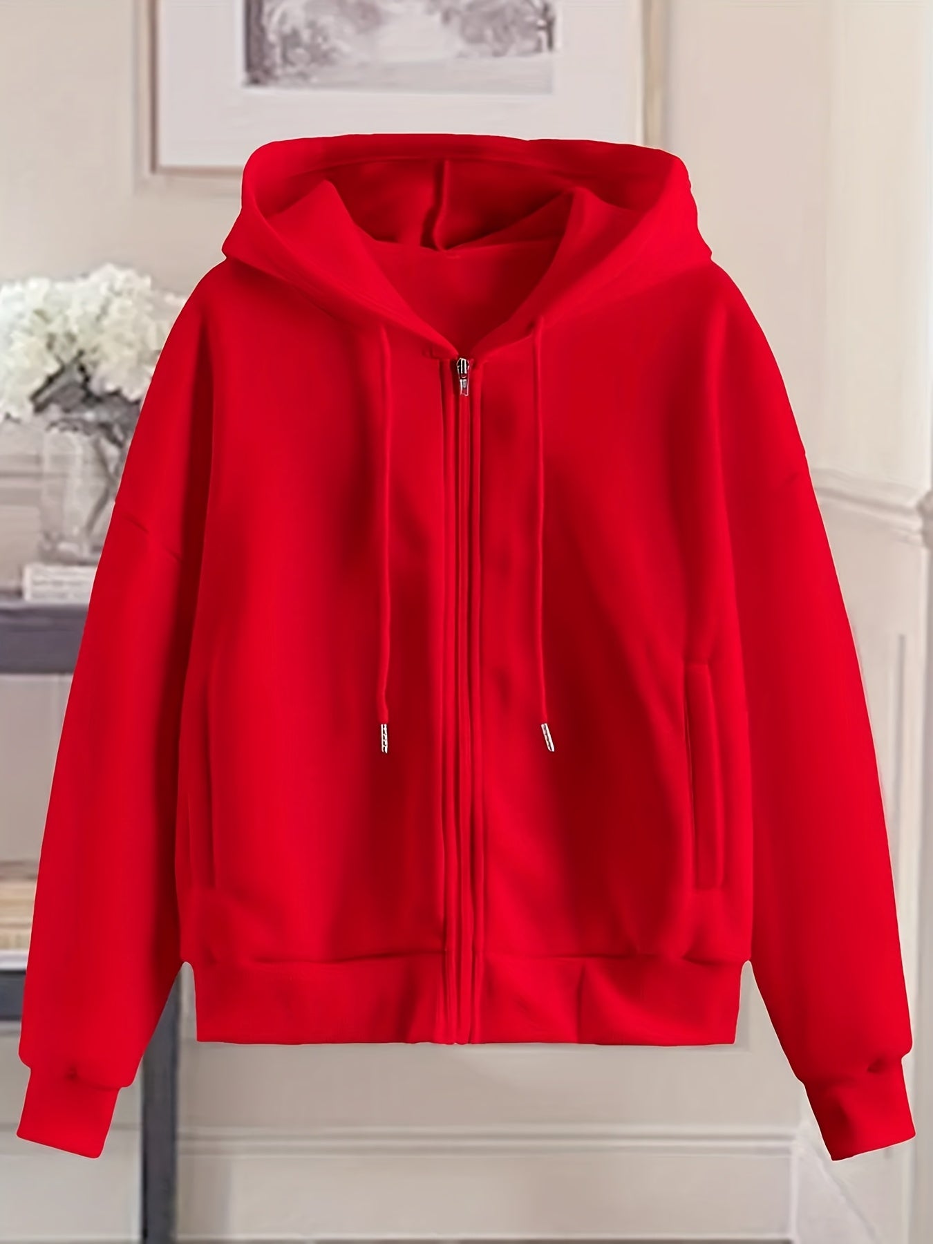 Women'S Winter Coats, Women'S Slim-Fit Hooded Jackets, Classic Design with Zippers And Drawstrings, Suitable for Multiple Occasions Such As Commuting And Shopping | Women'S Autumn And Winter Clothing | Casual And Elegant Women'S Clothing | K-Pop Fas