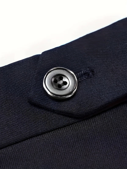 Men's Two-Piece Suit Set - Coordinated Everyday Style