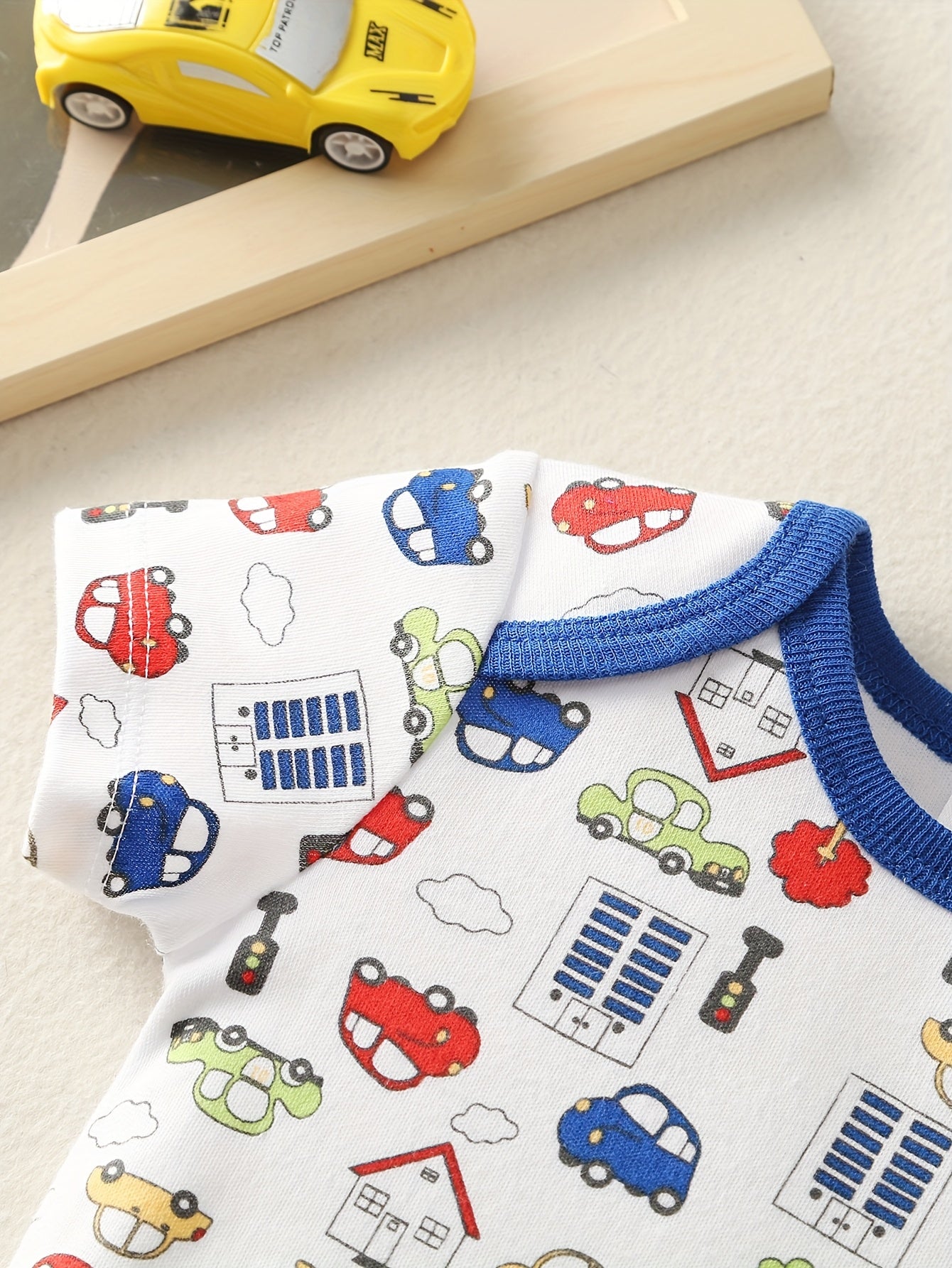 5pcs Set Baby Girl Cartoon Triangle Onesie Baby Girl Cute Crawling Suit, Perfect for Outdoor