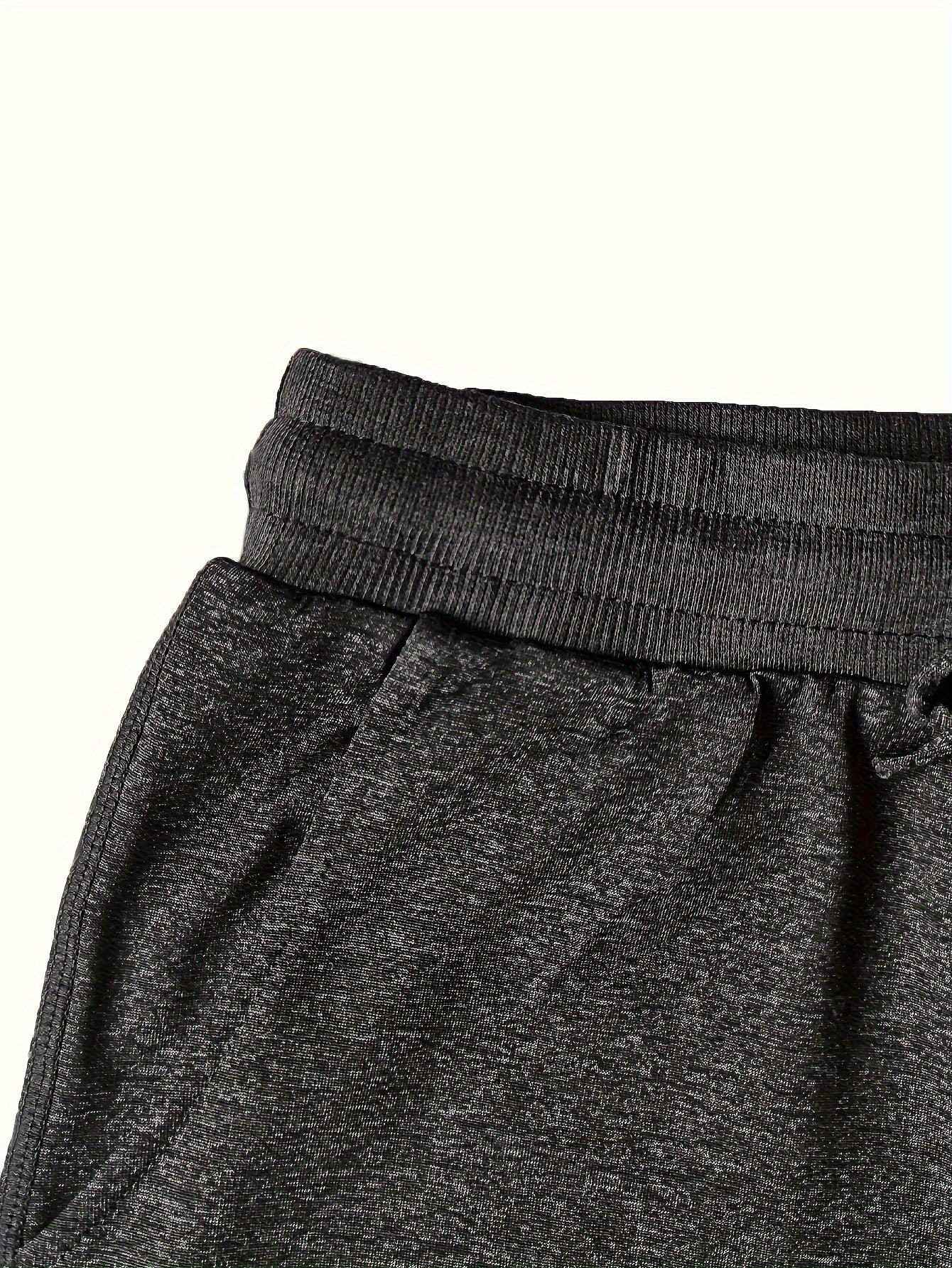 Casual Loose Shorts for Women Featuring a Drawstring And Pockets, Designed with Letter Prints