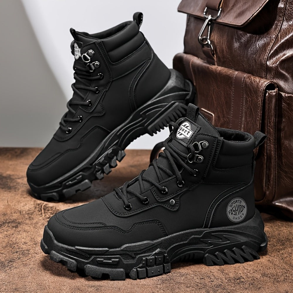 Men's Sneakers - Non-Slip Sole Platform Sole for Everyday Wear