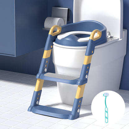 Potty Training Seat - Foldable Adjustable Toilet Step