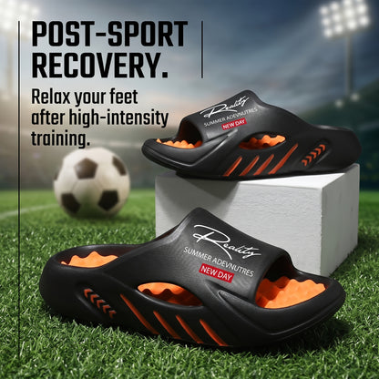 Men'S Summer Sandals, Casual Breathable Sports Sandals, Beach Slippers