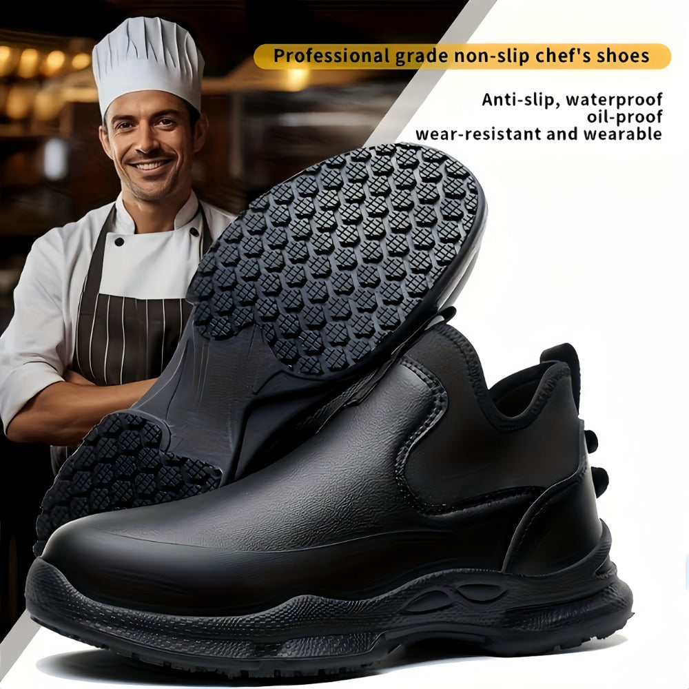 Unisex Kitchen Work Shoes - Slip-On Comfort & Durable Sole 937829
