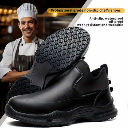 Unisex Kitchen Work Shoes - Slip-On Comfort & Durable Sole 937829