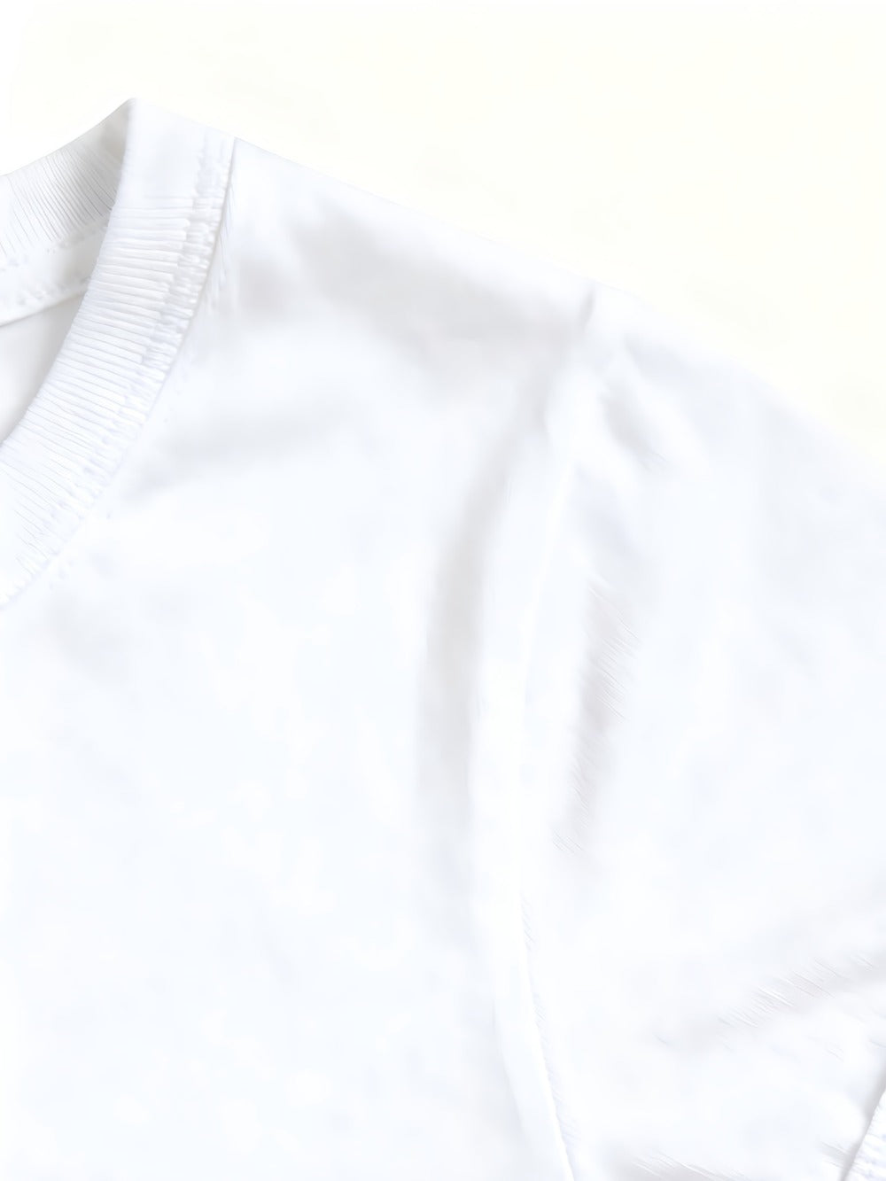 Men's 6-Pack Plus Size Cotton T-Shirts - Solid Color Crew Neck Basics