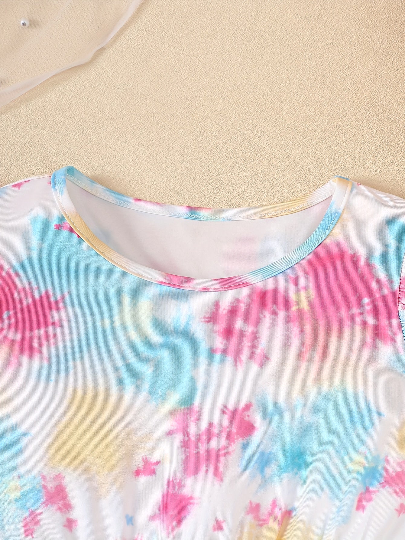 4pcs, Summer Girl Printed Dress, Girl Casual Dress, Spring And Summer Trendy And Versatile Dress for Little Girls