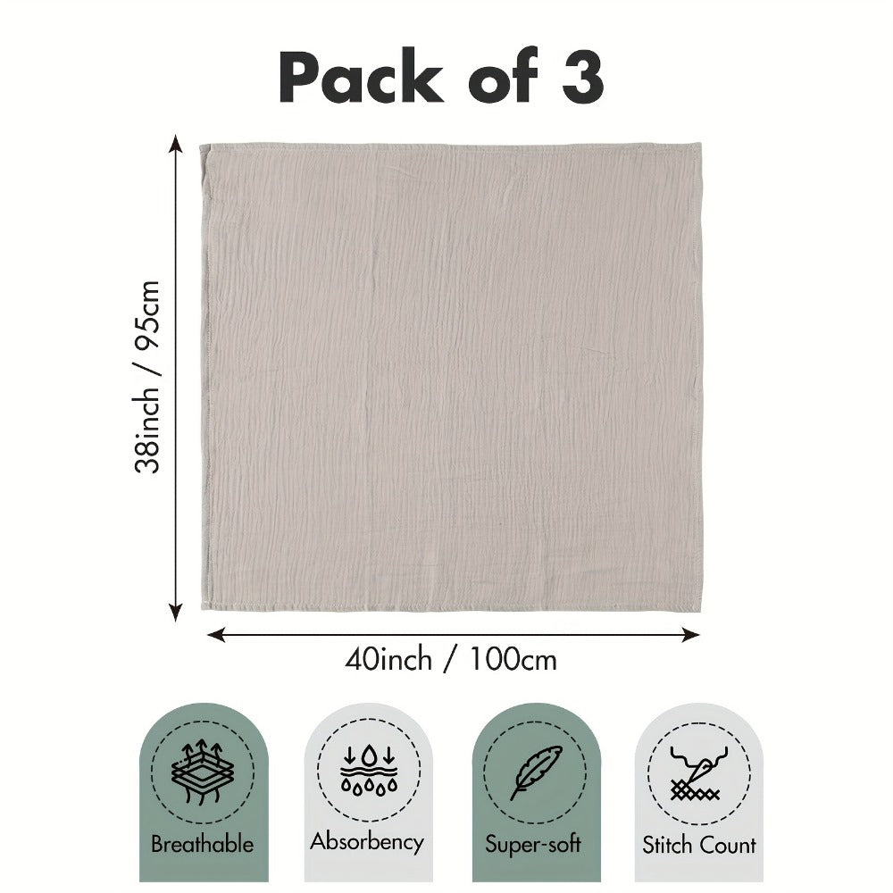 Baby Swaddle Blanket Set - Breathable Newborn Multipack Style 3621