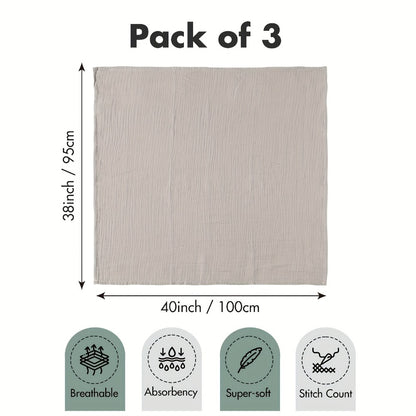 Baby Swaddle Blanket Set - Breathable Newborn Multipack Style 3621
