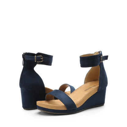 Women's Summer Shoes, Women's Platform Wedge Sandals, Open Toe Buckle Ankle Strap Sandals Stylish & Versatile, Durable & Long-lasting, Versatile and Stylish for weddings, shopping, dating, Office, with wrap dresses, jeans, skirts, shorts, jumpsuits