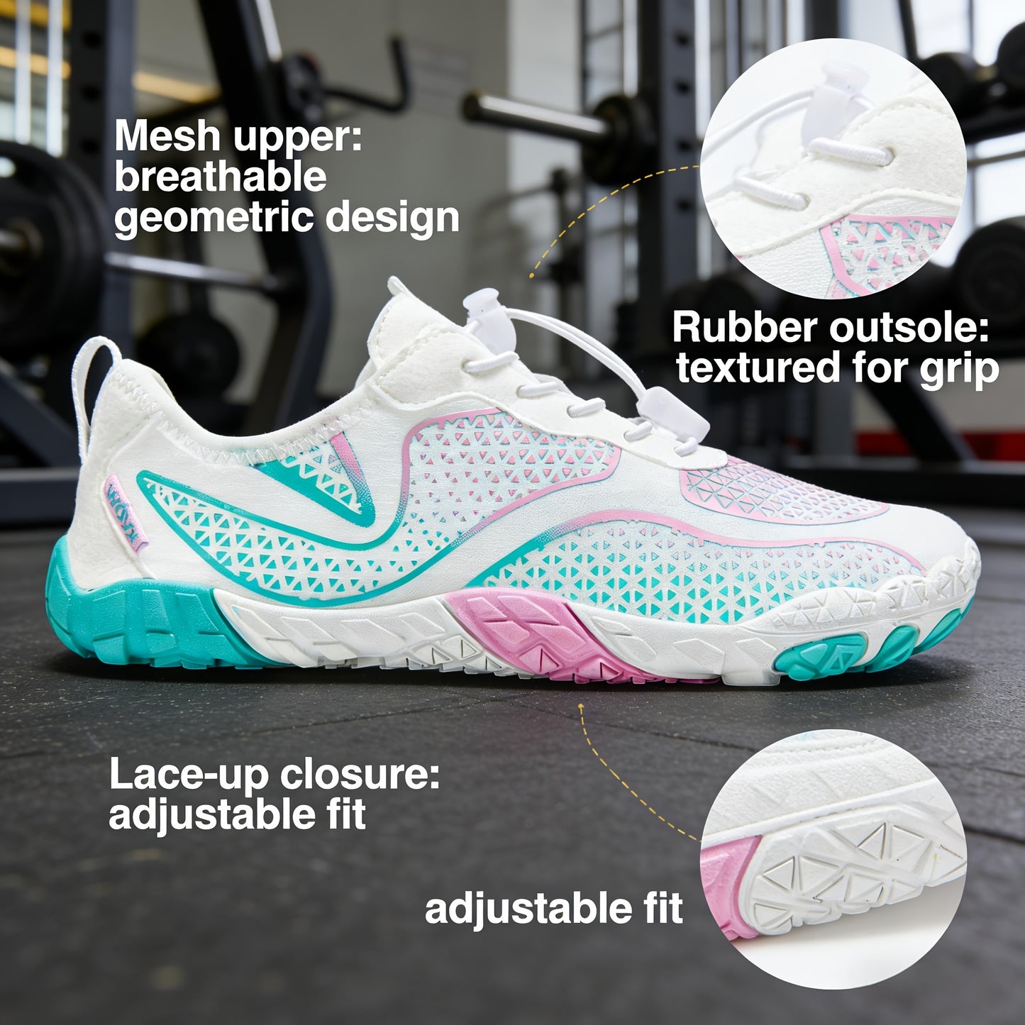 Hike Barefoot Shoes Womens Footwear For Walking Athletic Barefoot Shoes With Wide Toe Box Healthy & Non-Slip Breathable Lightweight Barefoot Vitality Water Shoes For Women Beach Pool Swim Shoes For Womens Shoes For Women