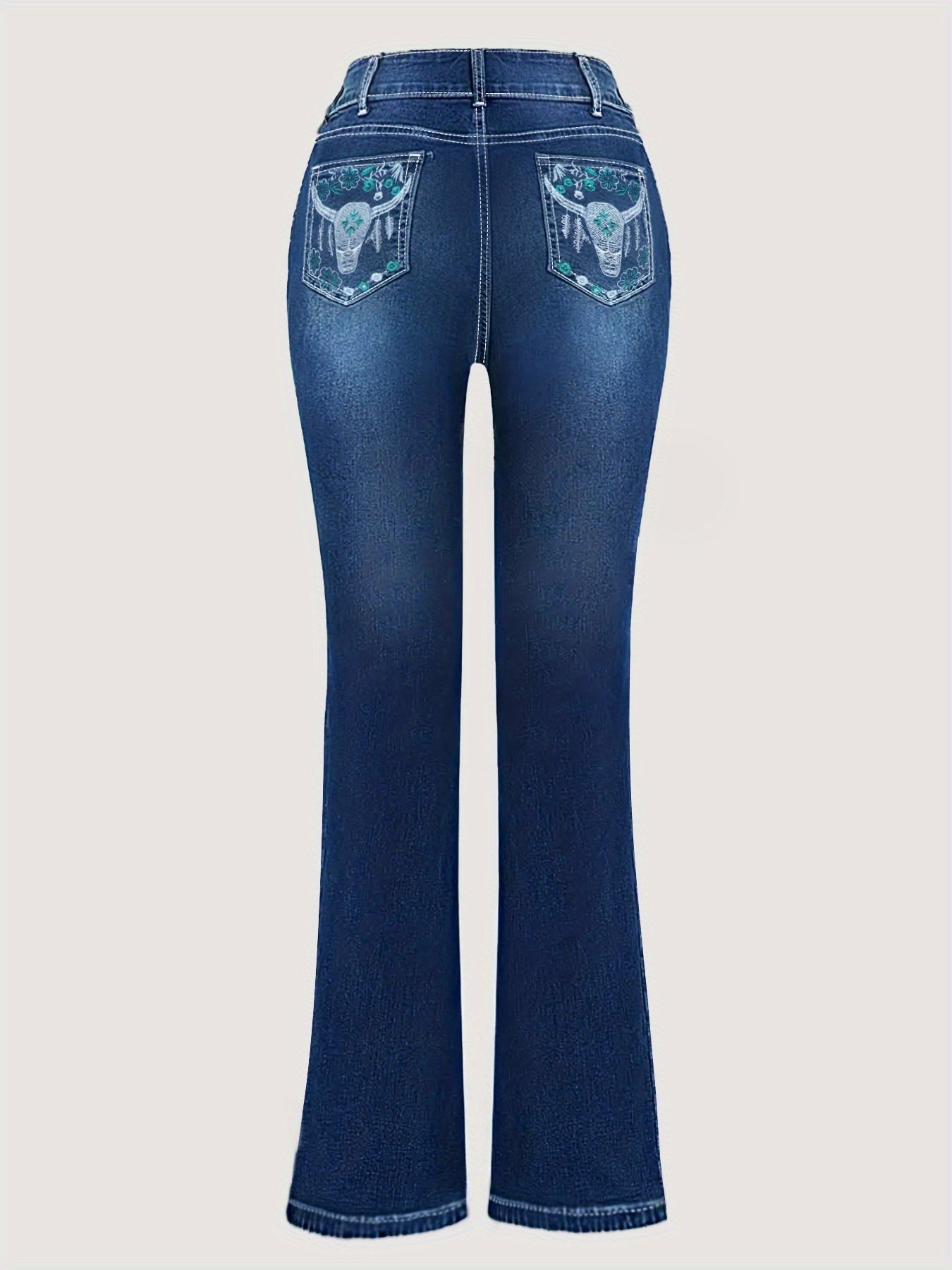 Black High-Waist Jeans - product view 32