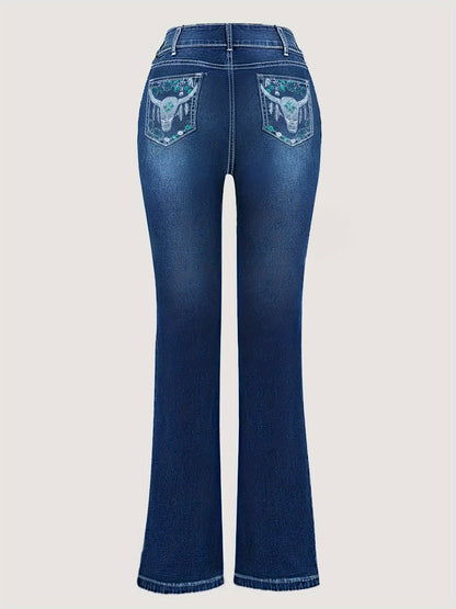 Black High-Waist Jeans - product view 32