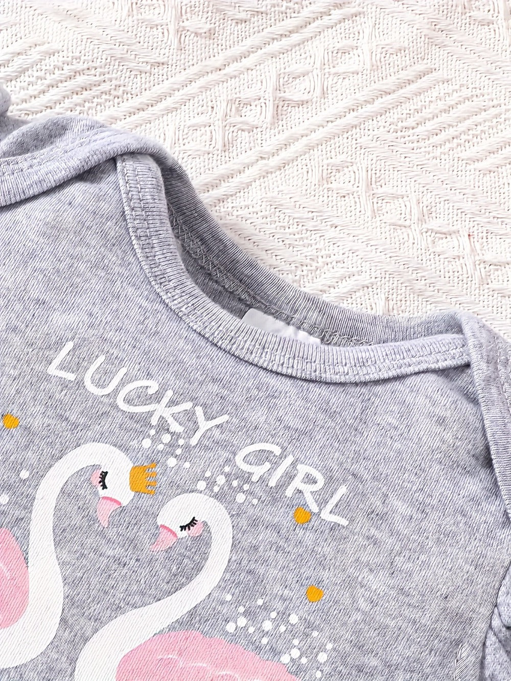 Baby Girl Cartoon Jumpsuit - Summer