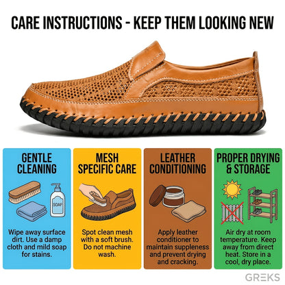 GREKS Outdoor Men Shoes Loafers Mesh Men Sneakers Male Loafers Moccasins