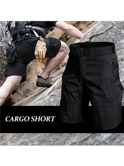 Men’s Cargo Shorts, Breathable Quick Dry Tactical Work Pants with Multi-Pocket Design
