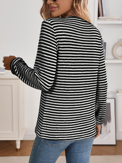 Women's Fall Sweater Top Long Sleeve - Pineapple Print Button Up Blouse, Cozy Thin Crewneck Shirt, Cute Casual Clothing, Autumn Y2K Fashion