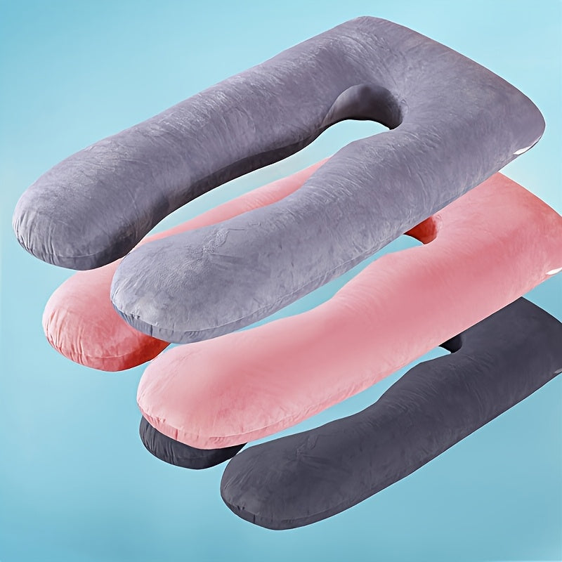 New Popular U-shaped Pregnant Woman Pillow Waist Protection Pillow Core Side Sleeping Pillow Detachable Washable Nursing Pillow