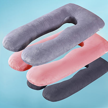New Popular U-shaped Pregnant Woman Pillow Waist Protection Pillow Core Side Sleeping Pillow Detachable Washable Nursing Pillow