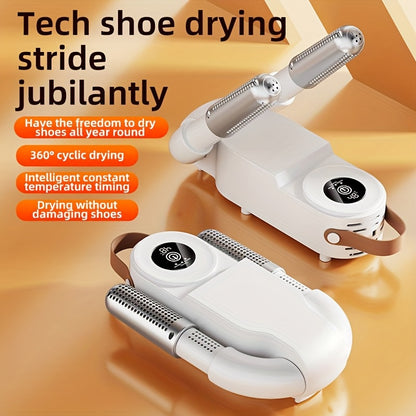 1pc Electric Boot Warmer, Electric Shoe Dryer, Multifunctional Shoe Dryer, High-power Dryer, Intelligent Constant-temperature Quick Drying, Universal for Many Shoes, No Injury to Shoes, Flexible Folding Telescopic Shoe Dryer.