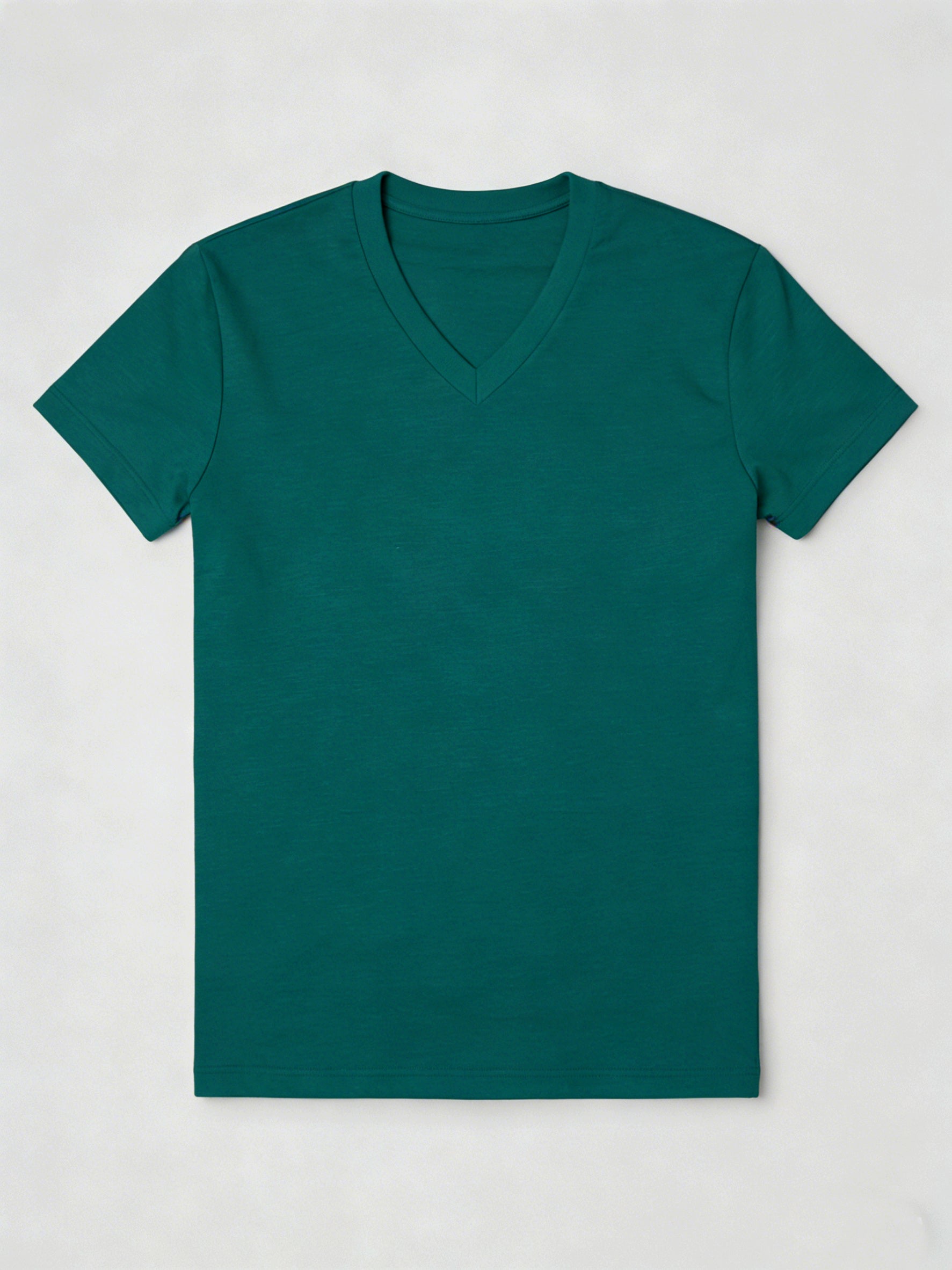 Men's HY01-Black-3pcs V-Neck Slim-Fit T-Shirt - product view 13