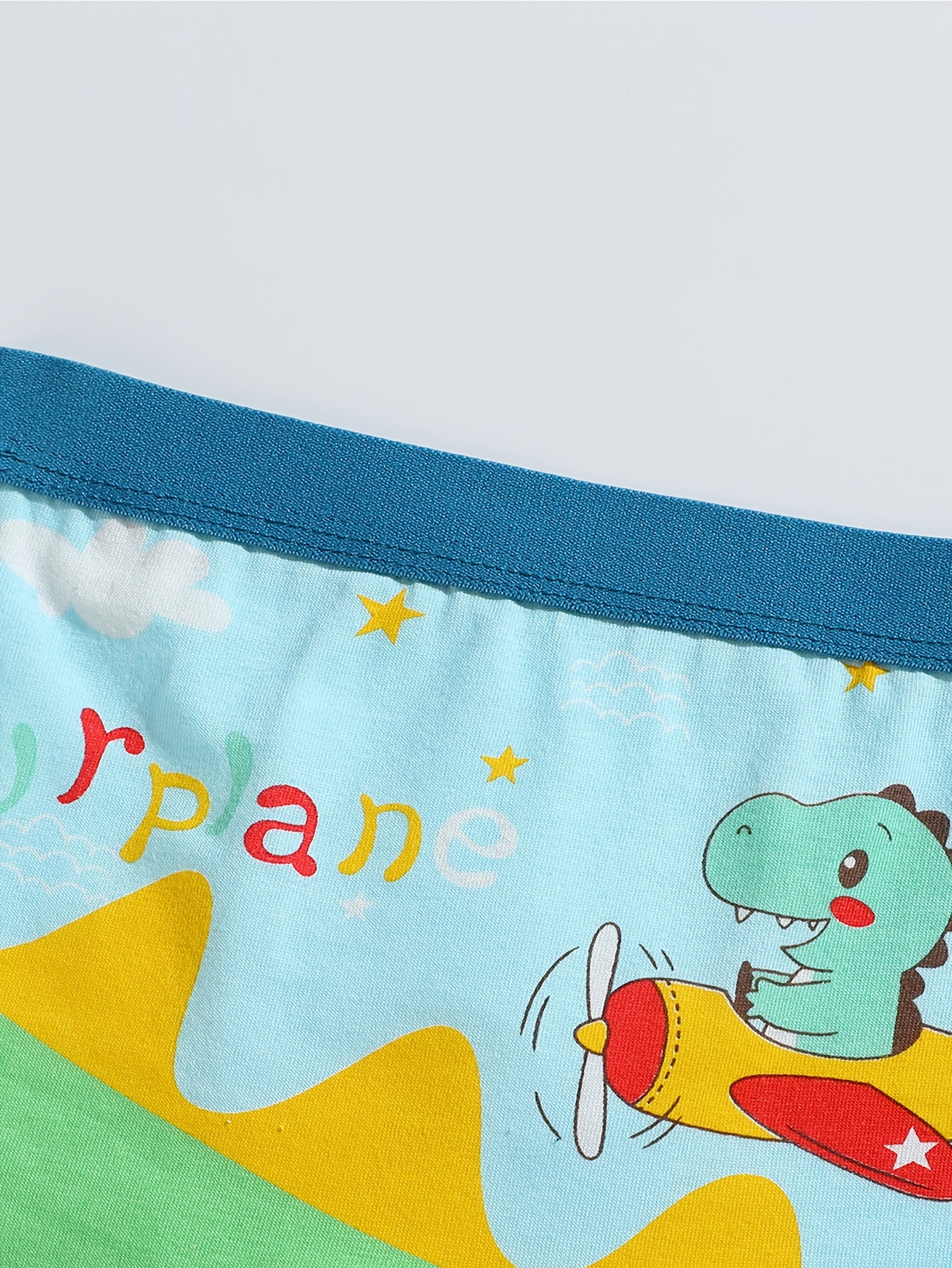 12pcs/Pc Boys Boxers Underwear Cute Dinosaur Print Elastic Comfortable Breathable Boys Underpants