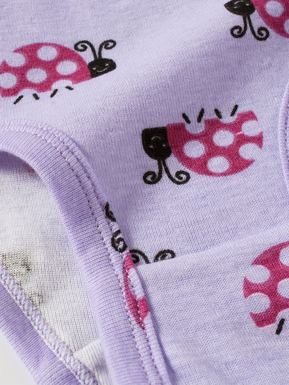 [Random]Randomly Send 12pcs Of Comfortable And Breathable Underwear for Girls with Pattern Elements Like Mermaid, Fox, Zebra, Kitten, Balloon, Castle, Insect, Flower, Pegasus, Etc.